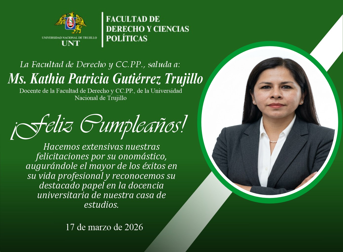 Ms. Kathia Patricia Gutiérrez Trujillo