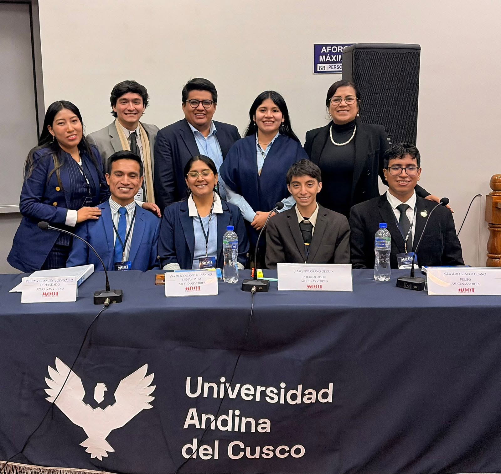 Equipo Oficial ARBITRAUNT en el MOOT de Arbitraje Peruano UPICC 2026, obtene el primer lugar.