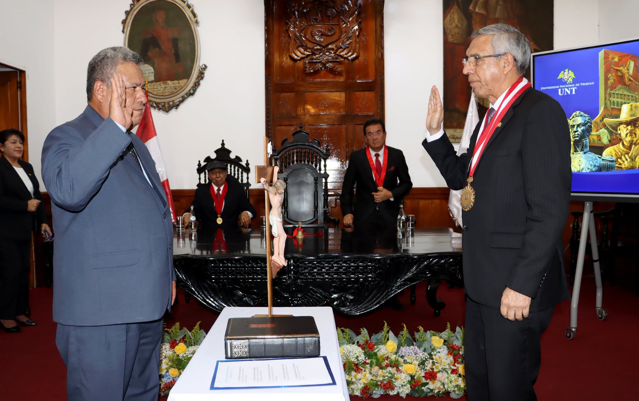 Dr. Segundo Miguel Rodríguez Albán nuevo decano de la Facultad de Derecho y Ciencias Políticas.