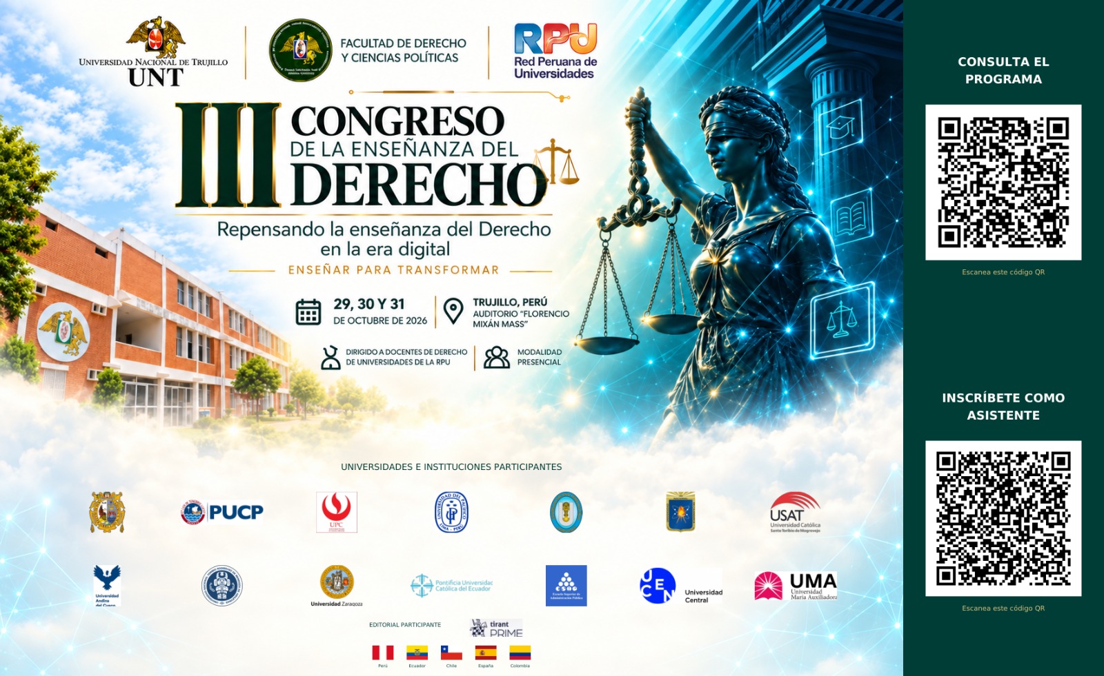 III Congreso sobre Enseñanza del Derecho: Reflexiones y aportes desde las regiones